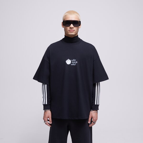 S.NOW JOB SIZEER T SHIRT “WHO MADE WHO”-BLACK (SI123TSU50002)