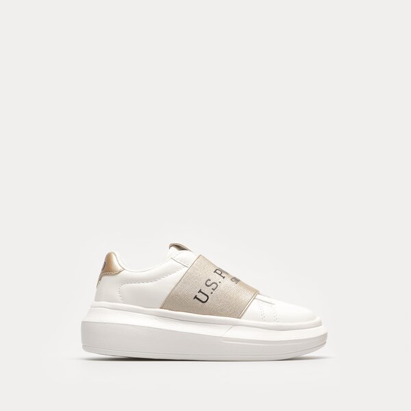 Sneakersy U.S. POLO ASSN. HELIS016 (HELIS016KWHIGOL01) Biały