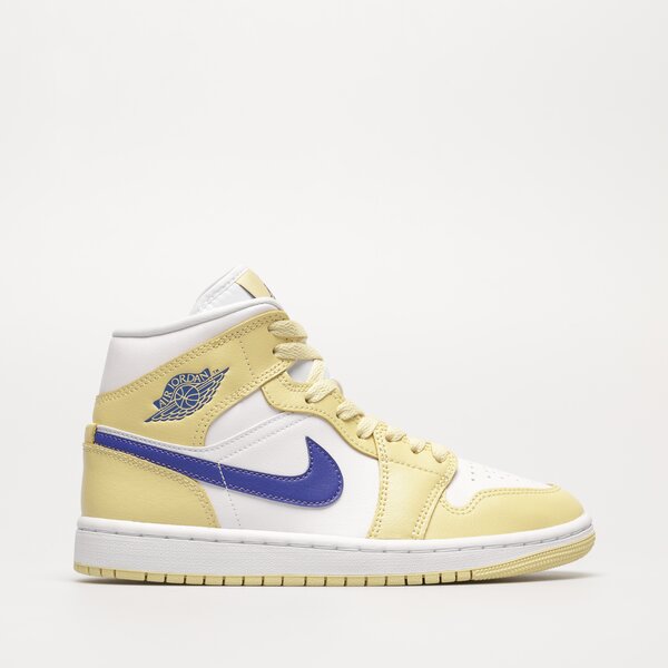 Sneakersy AIR JORDAN 1 MID (BQ6472-701) Żółty