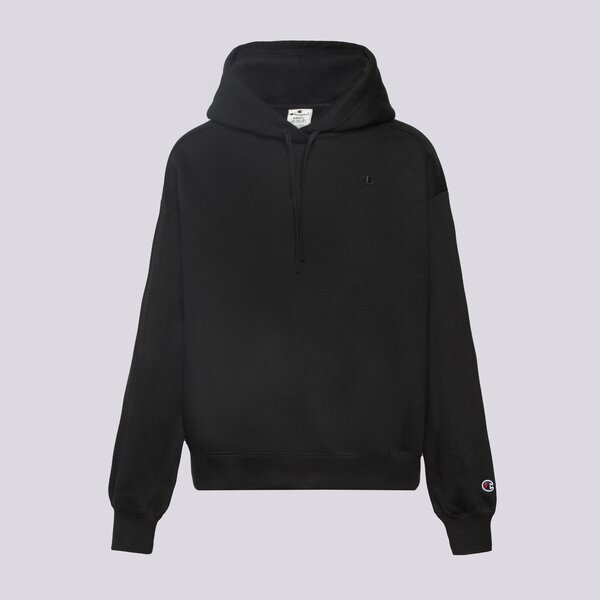 Bluzy CHAMPION BLUZA Z KAPTUREM (116678KK001) Czarny