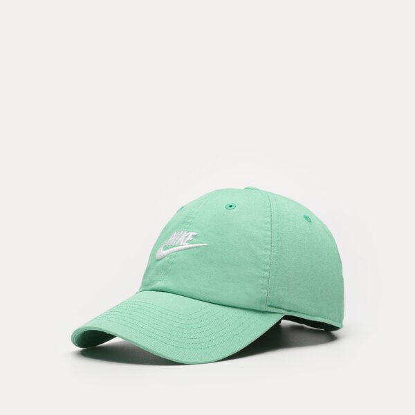Czapki z daszkiem NIKE CZAPKA U NSW H86 FUTURA WASH CAP (913011-363) Zielony
