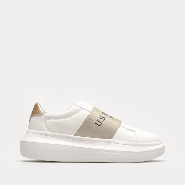 Sneakersy U.S. POLO ASSN. HELIS (HELIS016JWHIGOL01) Biały