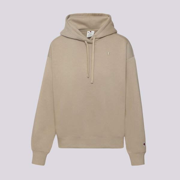 Bluzy CHAMPION BLUZA Z KAPTUREM (116678MS066) Beżowy