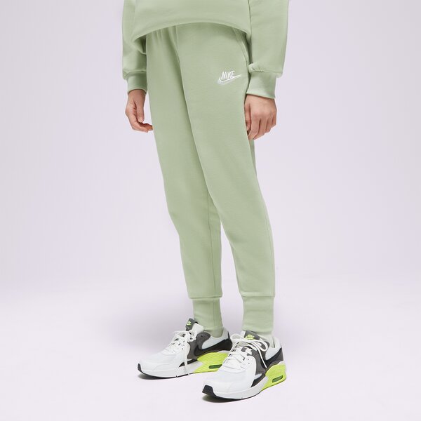 Spodnie NIKE SPODNIE G NSW CLUB FLC HR FTD PNT LBR GIRL (FD2921-343) Zielony