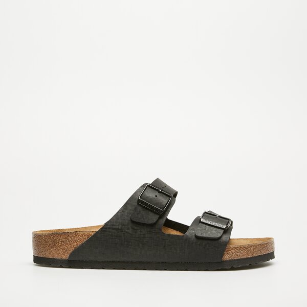 Klapki BIRKENSTOCK ARIZONA BF SAFFIANO BLACK (1026437) Czarny