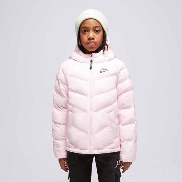 Kurtki zimowe NIKE KURTKA ZIMOWA K NSW SYN FL HD GIRL (FN7730-663) Różowy