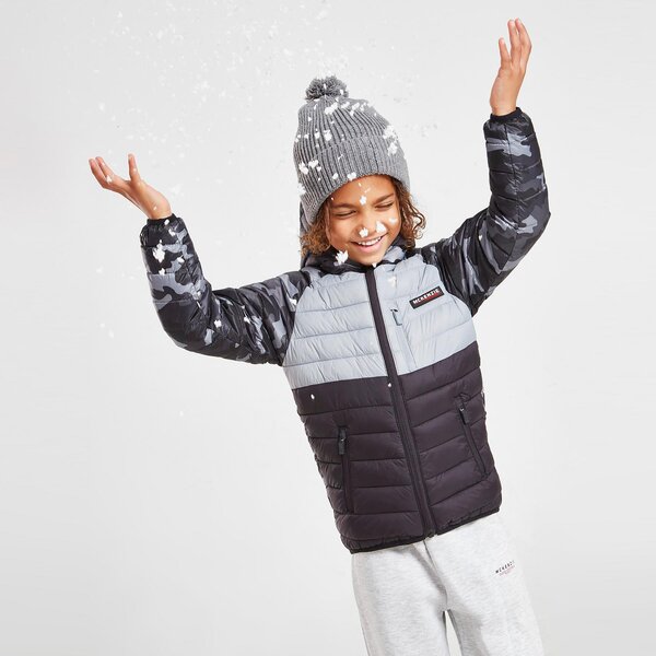 Kurtki zimowe MCKENZIE KURTKA MINI COREY PAD JKT (MCKTI14816090) Czarny