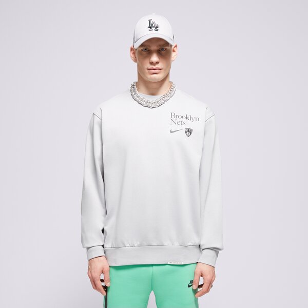 Bluzy NIKE BLUZA BKN MNK DF STD ISS CRW CTS GX NBA (FD8645-007) Szary