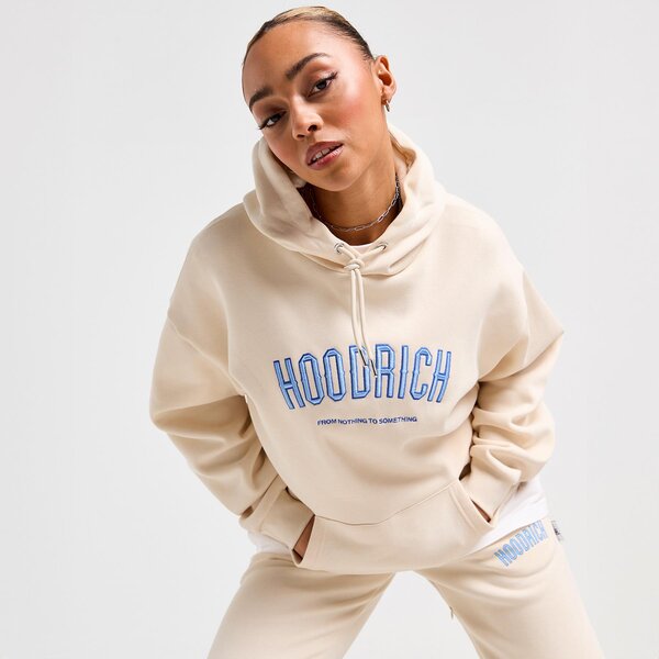 Bluzy HOODRICH BLUZA Z KAPTUREM BREEZE BF HD O'WHT/BLU (HW01240456) Beżowy