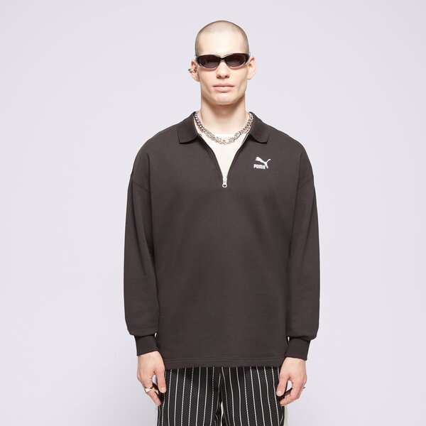 Puma PUMA T-SHIRT BETTER CLASSICS POLO CREW TR (62425101) Czarny