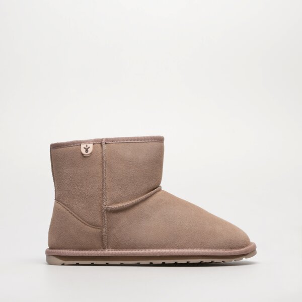Buty casual EMU AUSTRALIA WALLABY MINI TEENS (T10103MUSHROOM) Beżowy