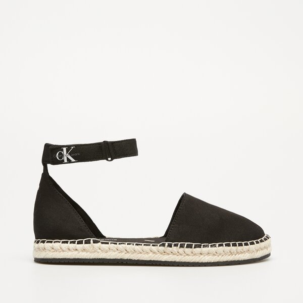 Buty casual CALVIN KLEIN ANKLE ESPADRILLE BTW (YW0YW01027BEH) Czarny