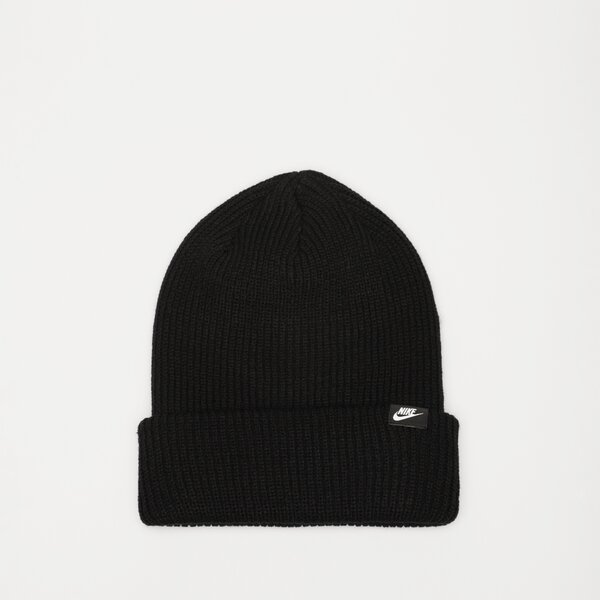 Czapki zimowe NIKE CZAPKA U NK PEAK BEANIE SC FUT (FB6526-010) Czarny