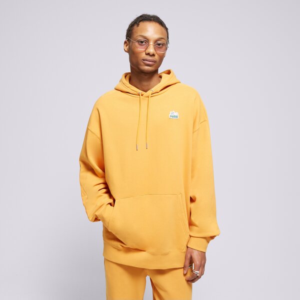 Puma PUMA BLUZA Z KAPTUREM T7 FOR THE FANBASE SUPER (62503691) Pomarańczowy