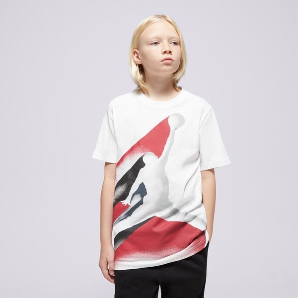 Koszulki JORDAN T-SHIRT JDB 23 FADE AWAY SS TEE BOY (95D538-001) Biały