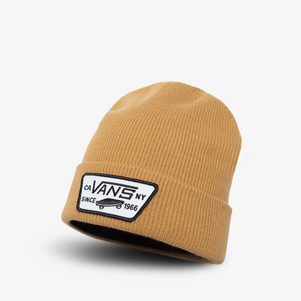 Czapki zimowe VANS CZAPKA ZIMOWA MN MILFORD BEANIE (VN000UOU5RJ1) Brązowy