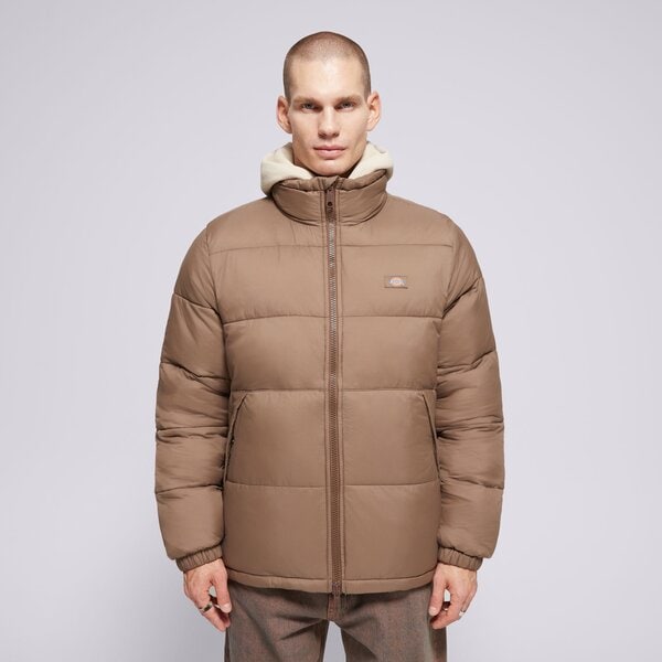 Kurtki zimowe DICKIES KURTKA ZIMOWA WALDENBURG JACKET (DK0A4XP2MR11) Brązowy