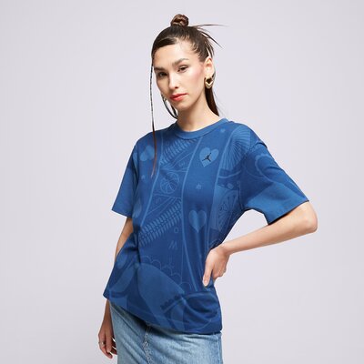 Koszulki JORDAN T-SHIRT W J FLIGHT GF GFX TEE (DQ4591-493) Granatowy