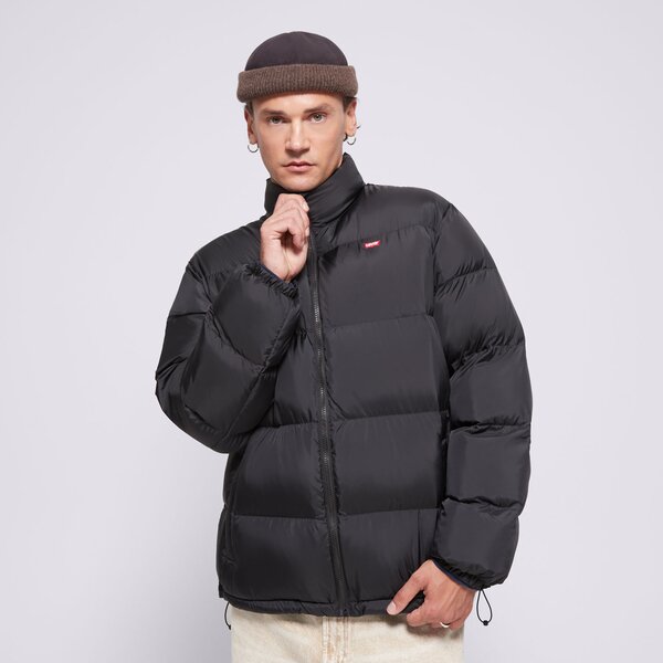 Kurtki zimowe LEVI'S KURTKA ZIMOWA PIEDMONT SHORT RED BW BLACKS (0011G-0000) Czarny