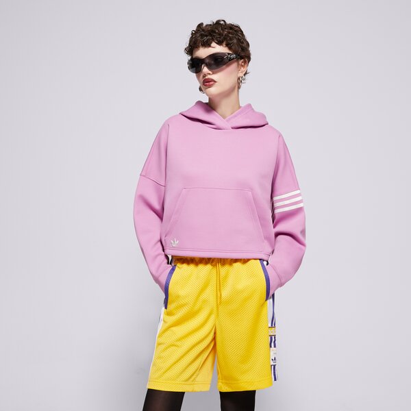 Bluzy ADIDAS BLUZA Z KAPTUREM NEUCL HOODIE (IW5614) Fioletowy