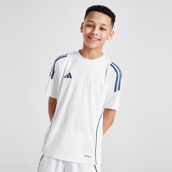 ADIDAS T-SHIRT TIRO24 TEE WHT/BLU B (IS6143)