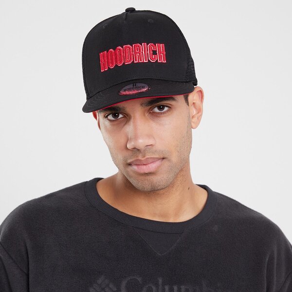 Czapki z daszkiem HOODRICH CZAPKA OG CORE 5 PANEL SNAPBACK TRUCKER (HR-2024-0181) Czarny