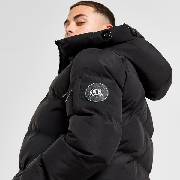 Kurtki zimowe SUPPLY & DEMAND KURTKA KONIL JKT (SUPTM17156007) Czarny
