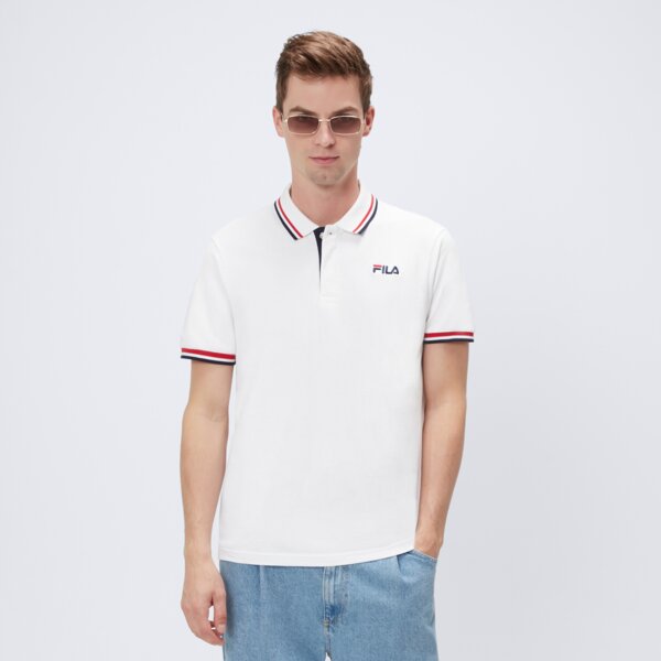 Koszulki polo FILA POLO PAZZO (SS17SPM041356) Biały