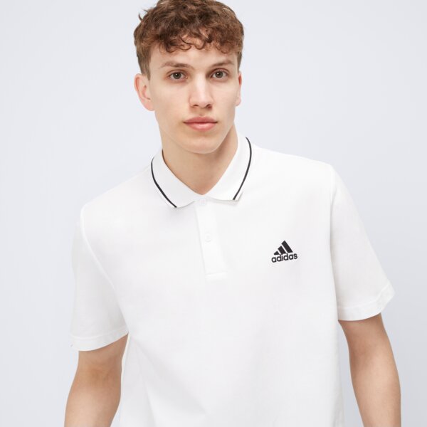 Koszulki polo ADIDAS POLO M SL PQ PS (IC9315) Biały