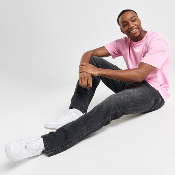 Jeansy SUPPLY&DEMAND SPODNIE PIPER JN RELAXED (SUPTM17335036) Czarny