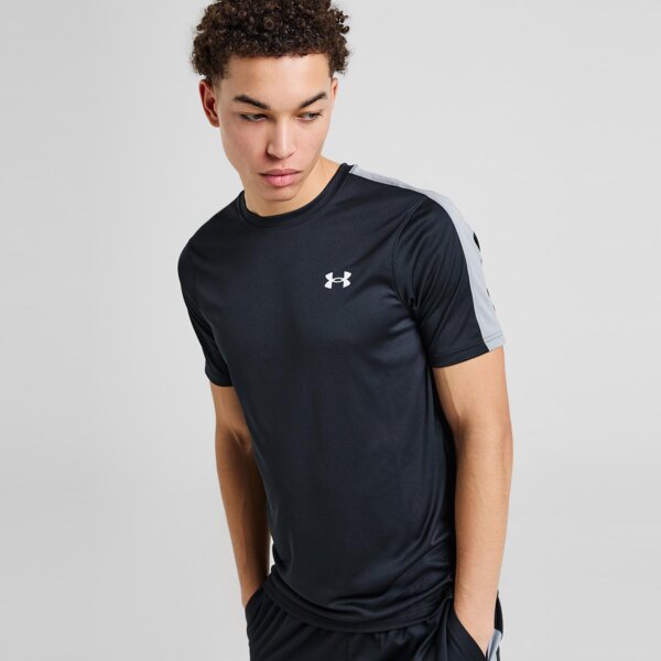 UNDER ARMOUR T-SHIRT CGR TEE BLK/STL (6001558-001)