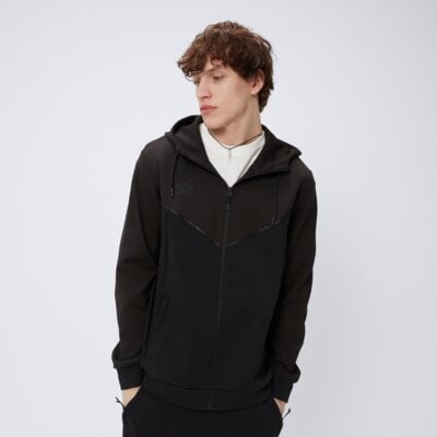 Bluzy UMBRO BLUZA ROZPINANA Z KAPTUREM UMBRO FREDO (UL124BLM03002) Czarny