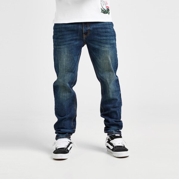 Jeansy SUPPLY&DEMAND SPODNIE WSH CORE SLM JN DEN-INGO (SUPTM17650170) Niebieski