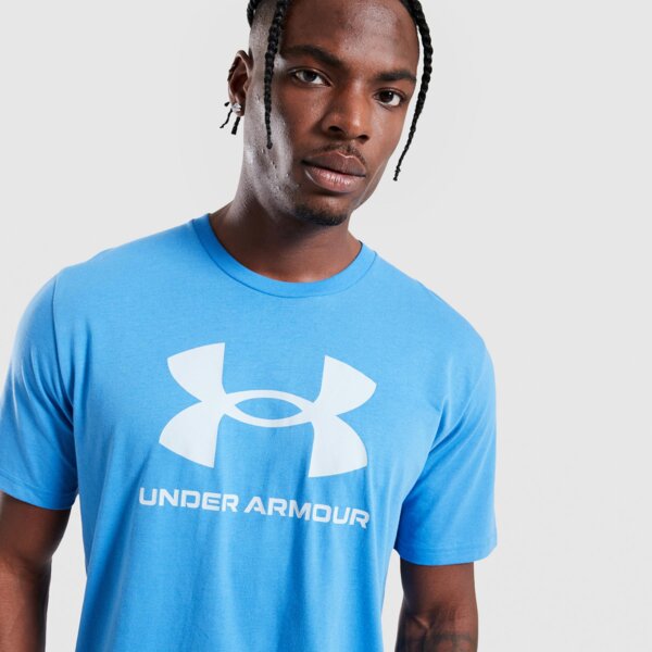 UNDER ARMOUR T-SHIRT UA SPORTSTYLE LOGO UPDATE SS (1382911-402)