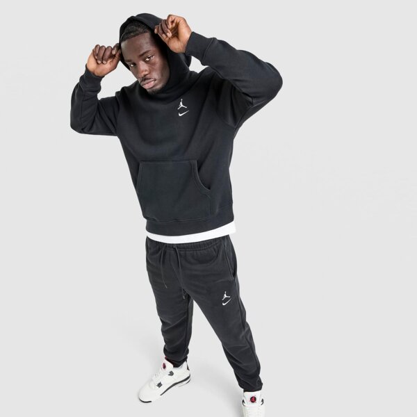 Bluzy JORDAN BLUZA Z KAPTUREM M J BRK VARSITY PO HD BB (II2593-010) Czarny