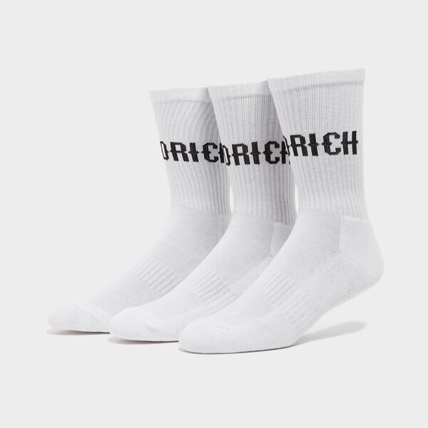 Skarpetki HOODRICH SKARPETY OG CORE 3 PACK CREW SOCKS (HR-2021-0079) Biały