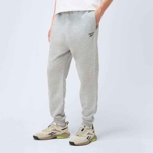Spodnie REEBOK SPODNIE RI FT LEFT LEG JOGGER (HZ8785_100067631) Szary