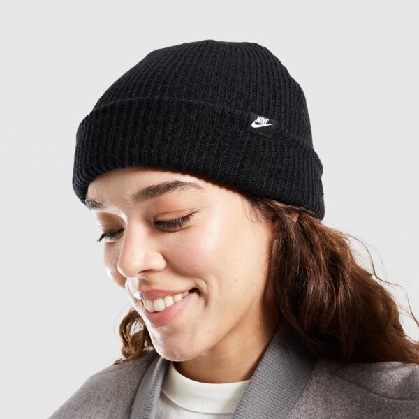 Czapki zimowe NIKE CZAPKA ZIMOWA U NK TERRA BEANIE SC FUT365 L (HF0176-010) Czarny