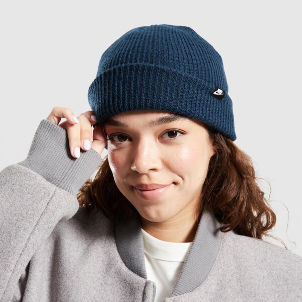 Czapki zimowe NIKE CZAPKA ZIMOWA U NK TERRA BEANIE SC FUT365 L (HF0176-478) Granatowy