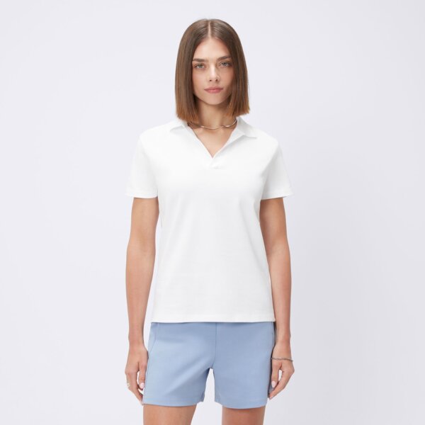 Koszulki polo UMBRO POLO ESS (UL125POD02001) Biały