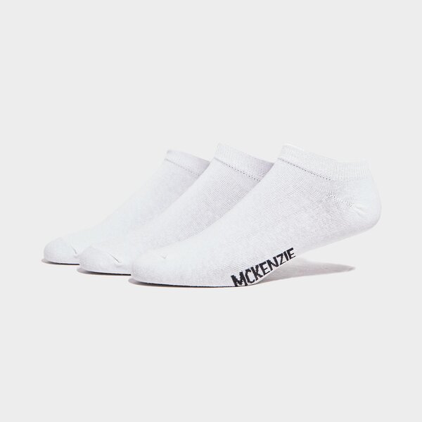 Skarpetki MCKENZIE 3 PACK LOW PED SOCKS (MCKAA10125010) Biały