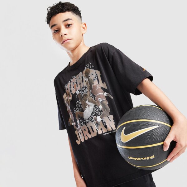 Koszulki JORDAN T-SHIRT MJ WSH LGO TEE BLK B (95F065-023) Czarny