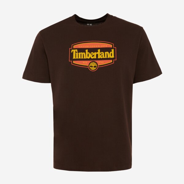 Koszulki TIMBERLAND T-SHIRT HERITAGE SEAL SS TEE (TBC0YHDKC351) Khaki
