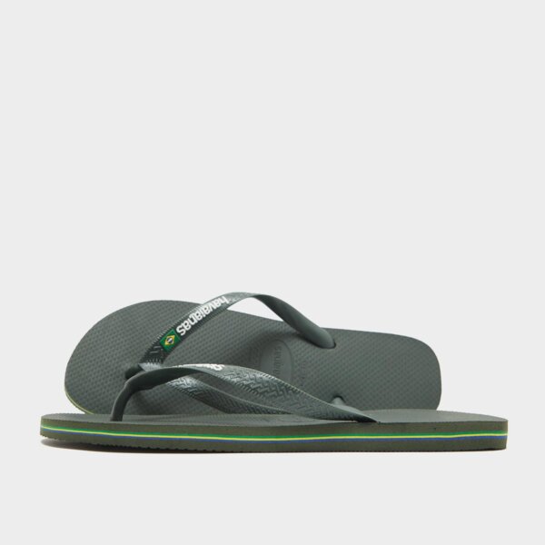 Klapki HAVAIANAS BRASIL LOGO (4110850-5983) Zielony